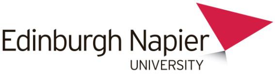 Edinburgh Napier University logo