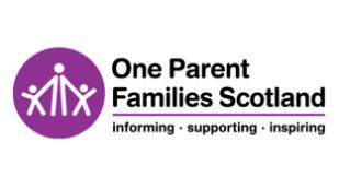 One parent families Scotland logo